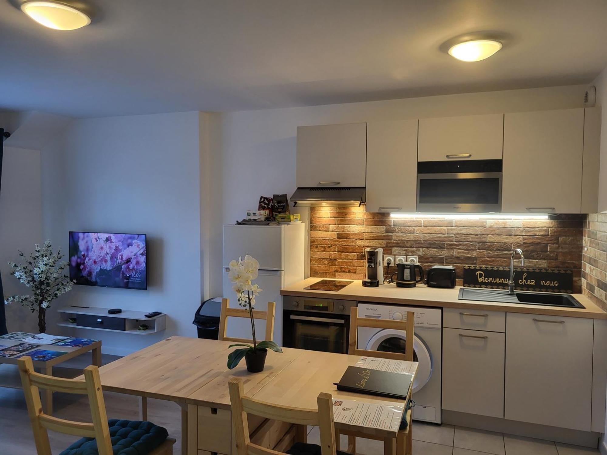 Studio Cosy A 5 Minutes De Disneyland Paris Chalifert Exteriör bild