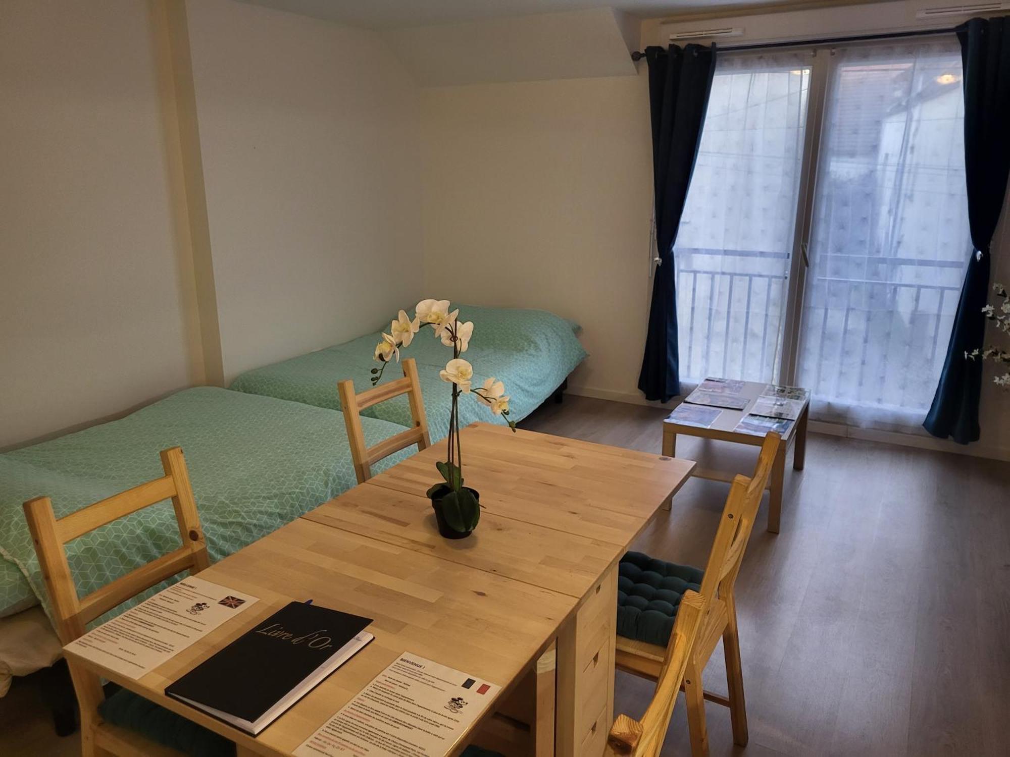 Studio Cosy A 5 Minutes De Disneyland Paris Chalifert Exteriör bild